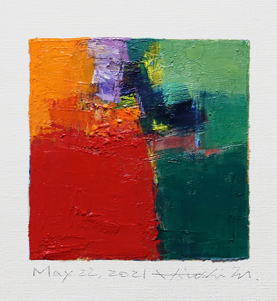 hiroshi matsumoto 9x9 paintings