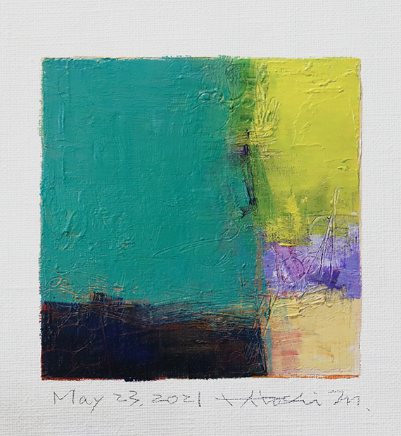 hiroshi matsumoto 9x9 paintings