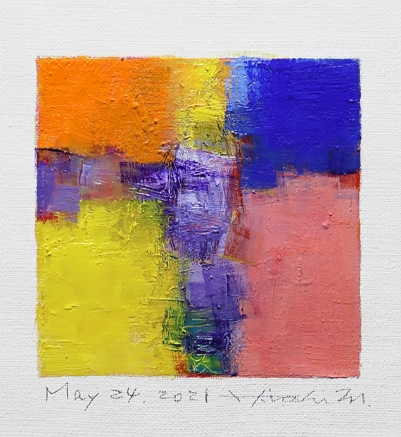 hiroshi matsumoto 9x9 paintings