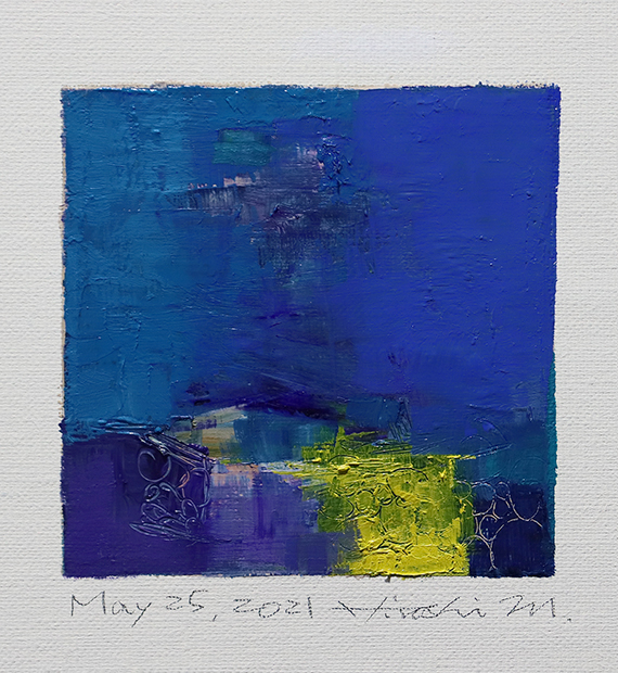 hiroshi matsumoto 9x9 paintings