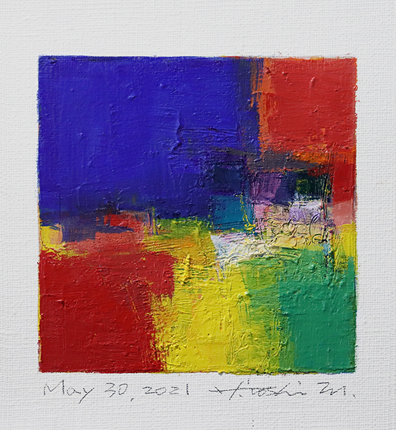 hiroshi matsumoto 9x9 paintings
