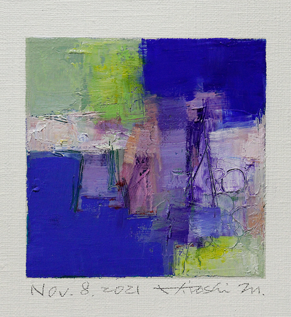 hiroshi matsumoto 9x9 paintings