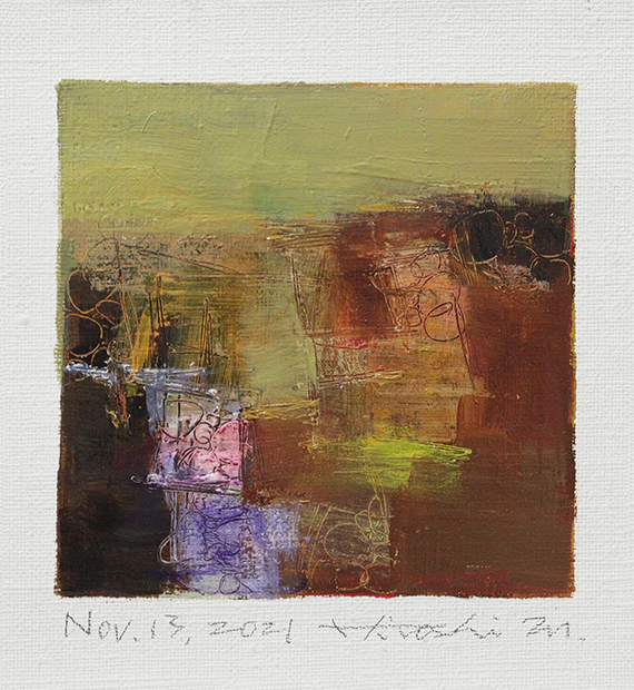 hiroshi matsumoto 9x9 paintings