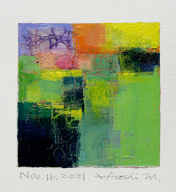 hiroshi matsumoto 9x9 paintings