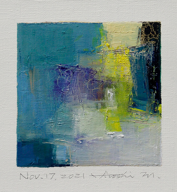 hiroshi matsumoto 9x9 paintings