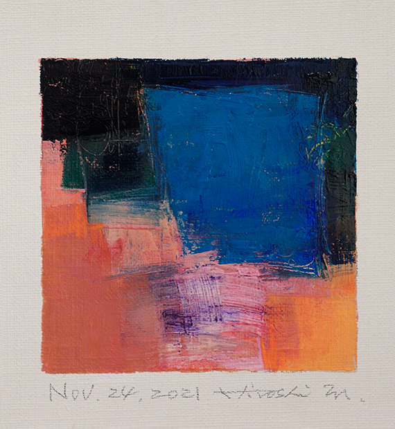hiroshi matsumoto 9x9 paintings