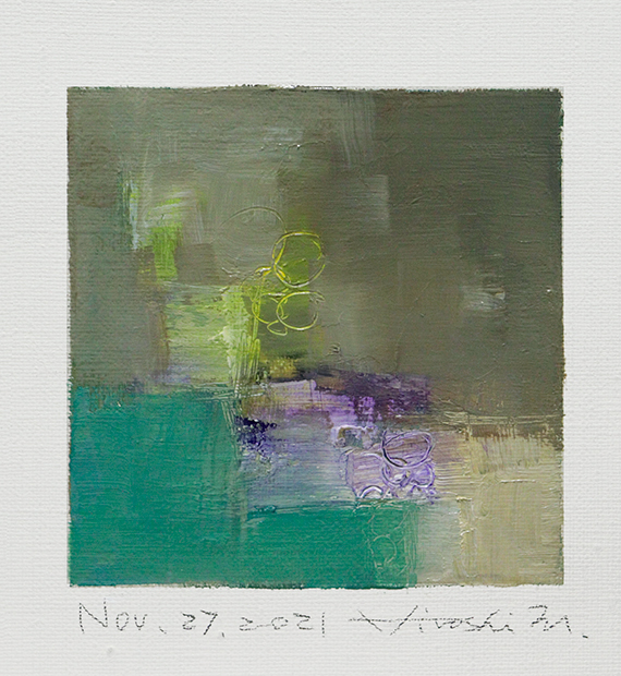 hiroshi matsumoto 9x9 paintings