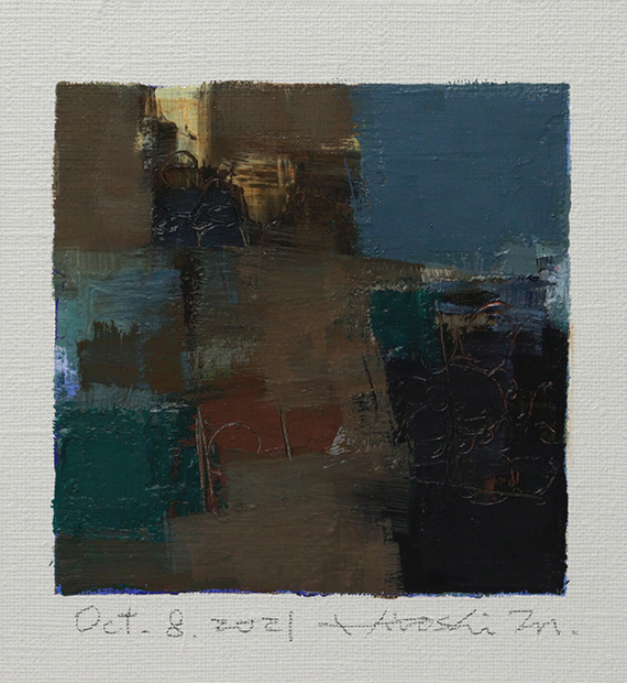 hiroshi matsumoto 9x9 paintings