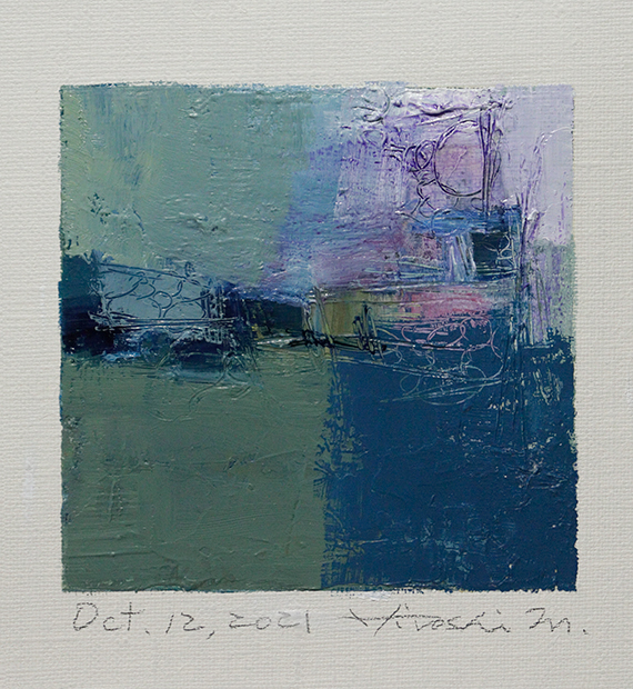 hiroshi matsumoto 9x9 paintings