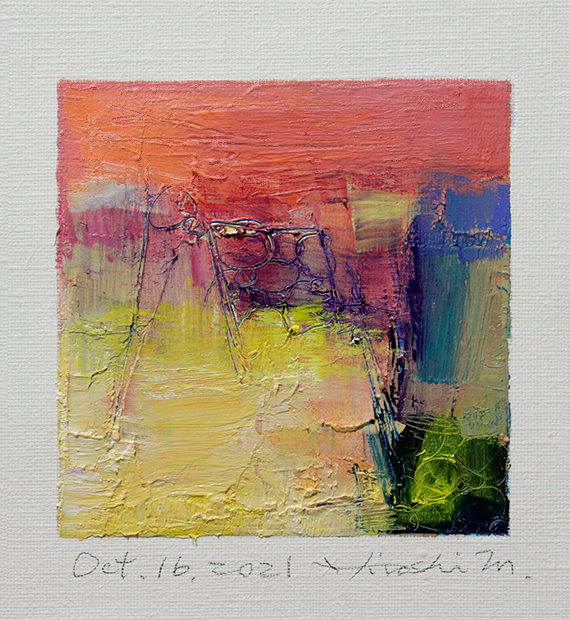 hiroshi matsumoto 9x9 paintings