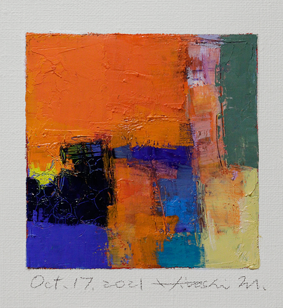 hiroshi matsumoto 9x9 paintings