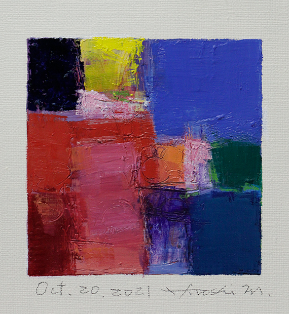 hiroshi matsumoto 9x9 paintings