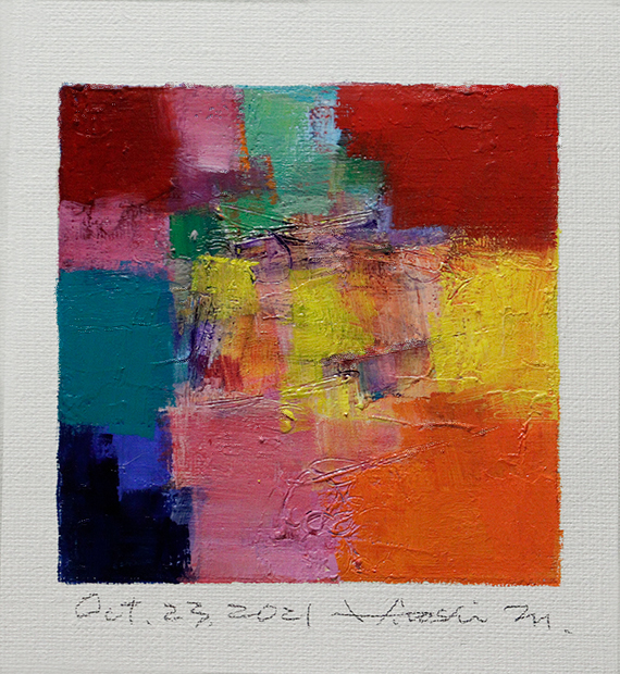 hiroshi matsumoto 9x9 paintings
