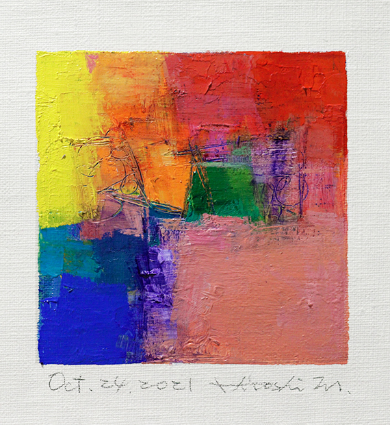 hiroshi matsumoto 9x9 paintings