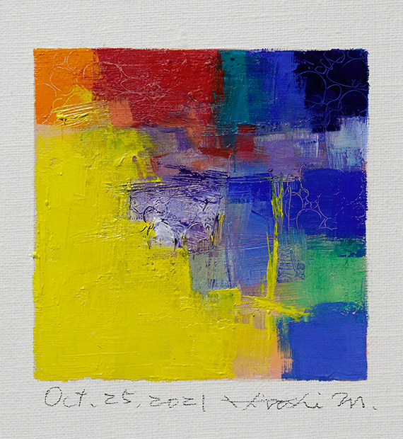 hiroshi matsumoto 9x9 paintings