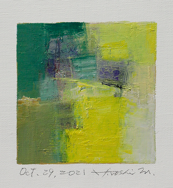 hiroshi matsumoto 9x9 paintings
