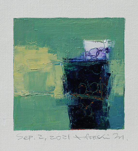 hiroshi matsumoto 9x9 paintings