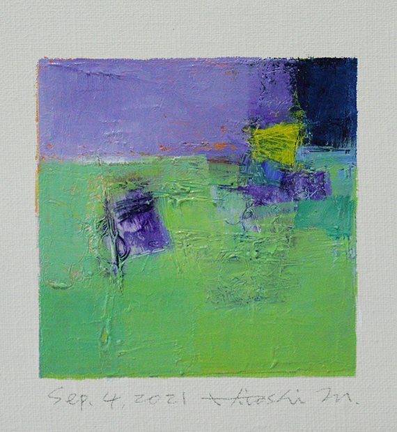 hiroshi matsumoto 9x9 paintings