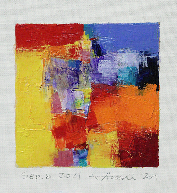 hiroshi matsumoto 9x9 paintings