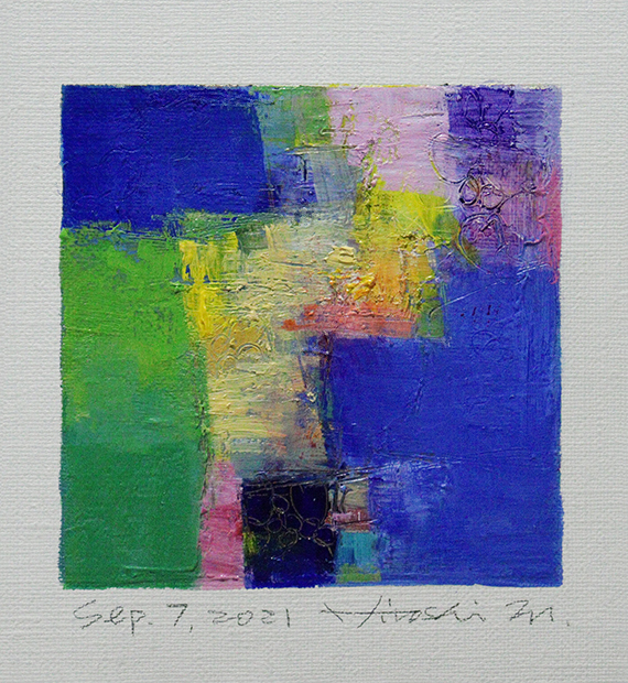 hiroshi matsumoto 9x9 paintings
