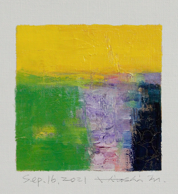 hiroshi matsumoto 9x9 paintings