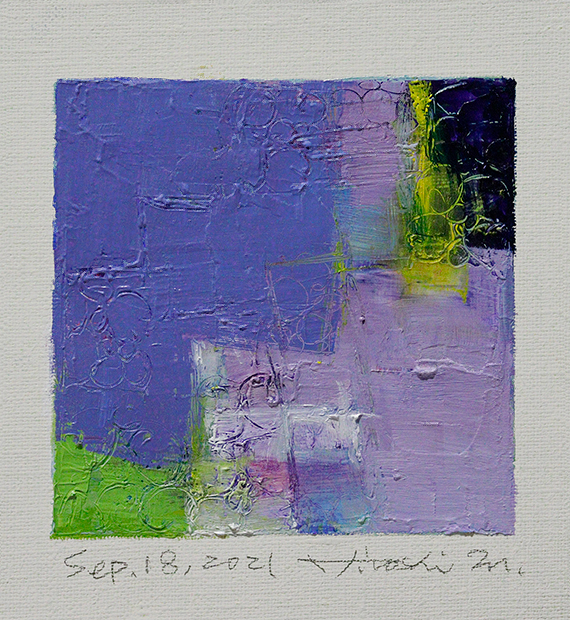 hiroshi matsumoto 9x9 paintings