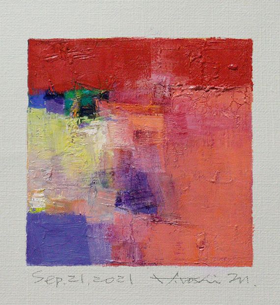hiroshi matsumoto 9x9 paintings