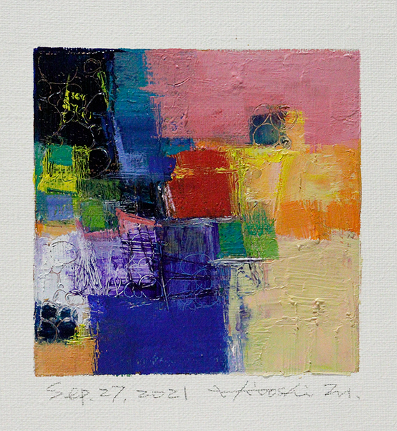 hiroshi matsumoto 9x9 paintings