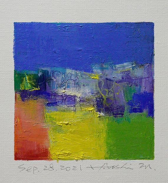 hiroshi matsumoto 9x9 paintings