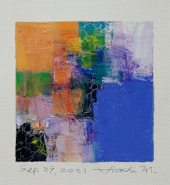 hiroshi matsumoto 9x9 paintings