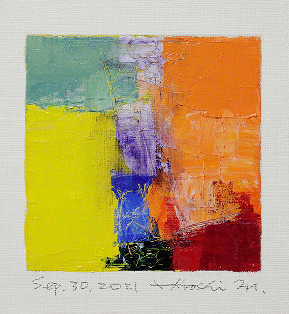 hiroshi matsumoto 9x9 paintings