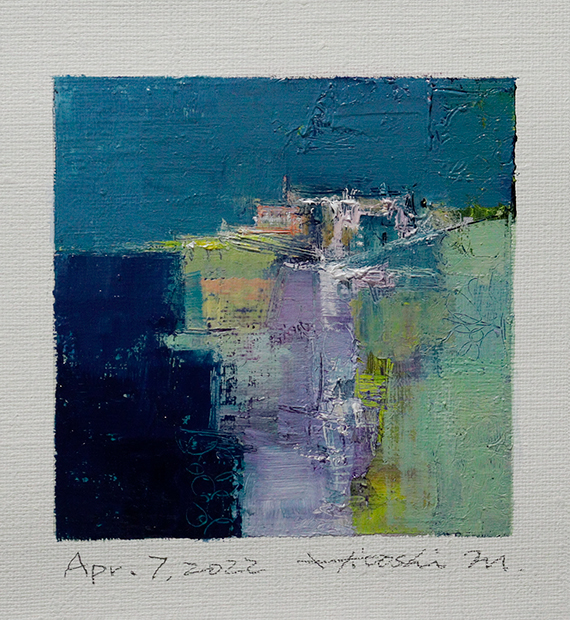 hiroshi matsumoto 9x9 paintings