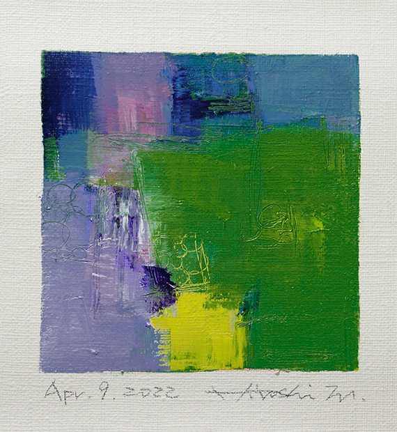 hiroshi matsumoto 9x9 paintings