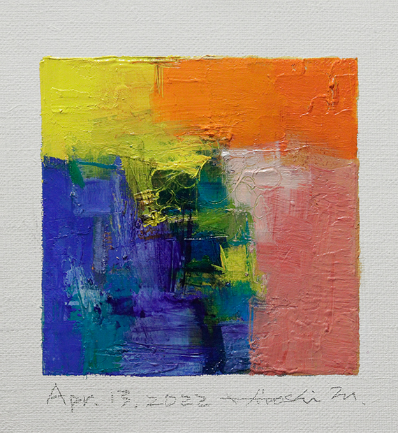 hiroshi matsumoto 9x9 paintings