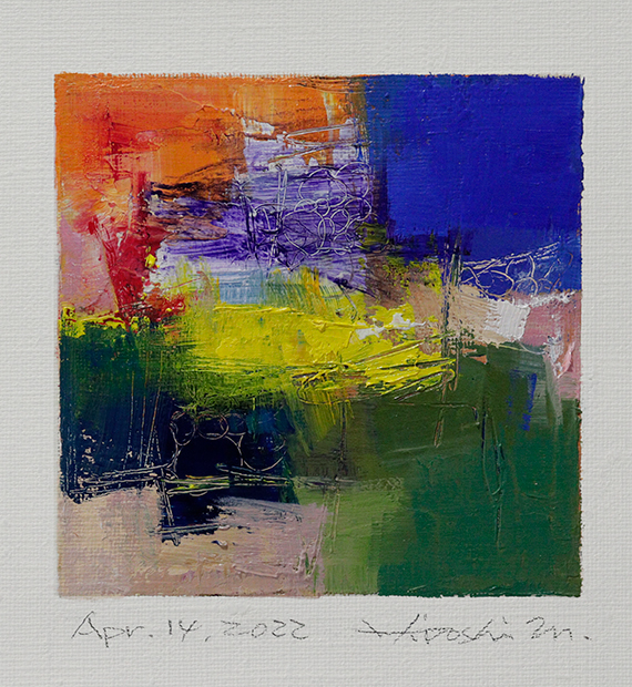 hiroshi matsumoto 9x9 paintings