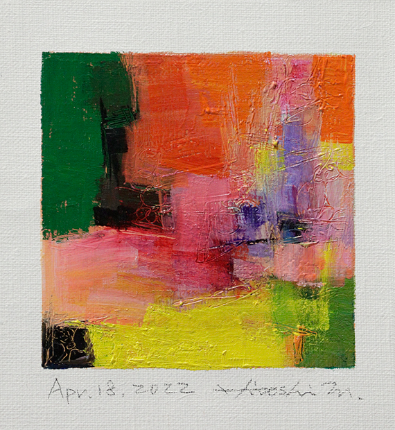 hiroshi matsumoto 9x9 paintings
