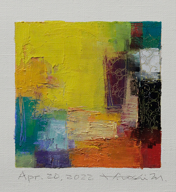 hiroshi matsumoto 9x9 paintings