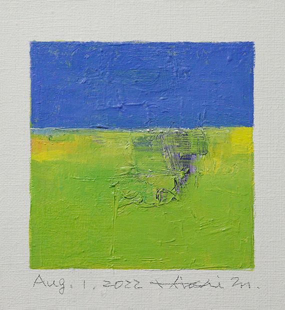 hiroshi matsumoto 9x9 paintings