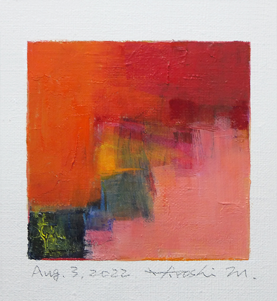 hiroshi matsumoto 9x9 paintings