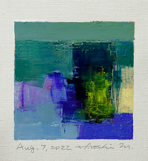 hiroshi matsumoto 9x9 paintings