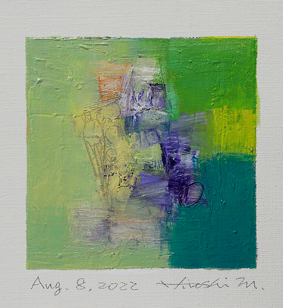 hiroshi matsumoto 9x9 paintings