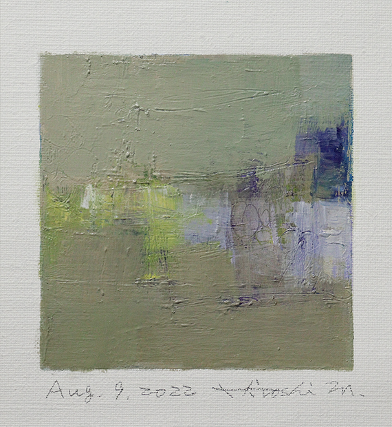 hiroshi matsumoto 9x9 paintings