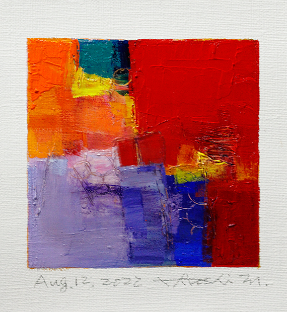 hiroshi matsumoto 9x9 paintings