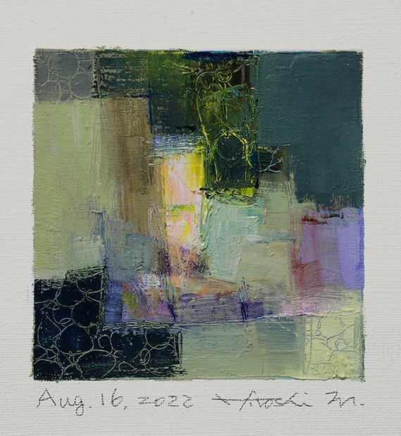 hiroshi matsumoto 9x9 paintings