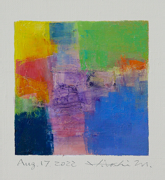 hiroshi matsumoto 9x9 paintings