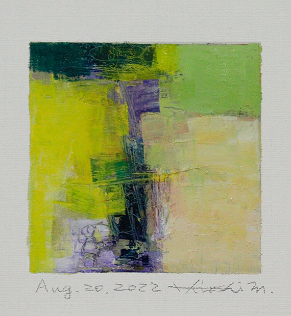 hiroshi matsumoto 9x9 paintings