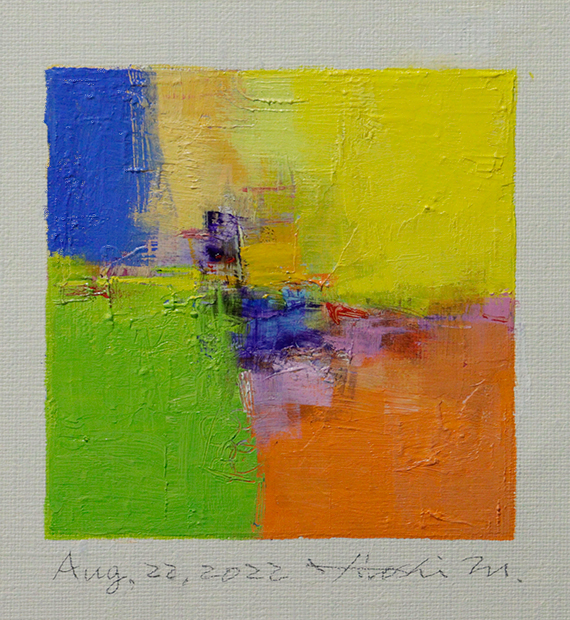 hiroshi matsumoto 9x9 paintings