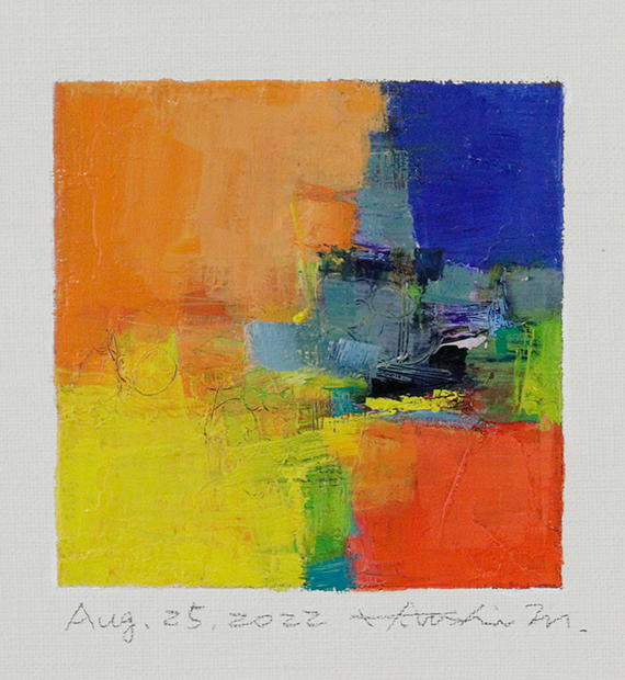 hiroshi matsumoto 9x9 paintings