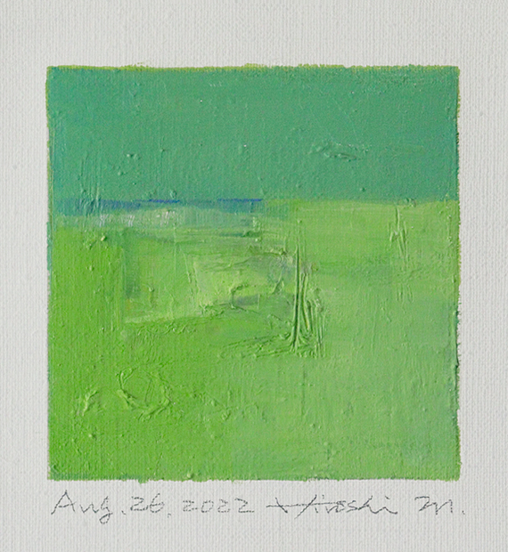 hiroshi matsumoto 9x9 paintings