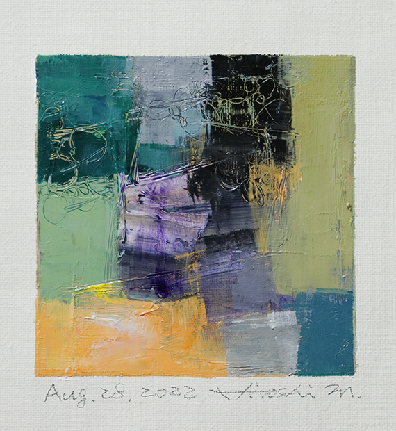 hiroshi matsumoto 9x9 paintings